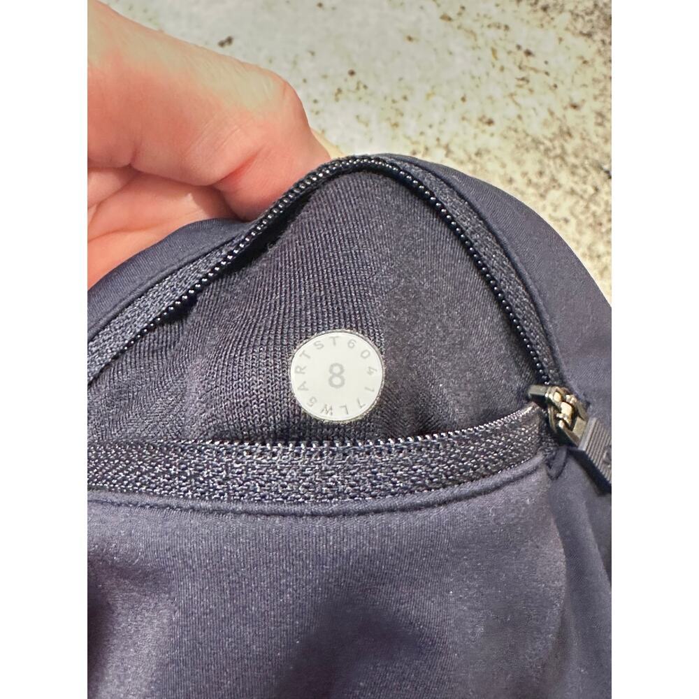 💙⚡ Lululemon Colour Me Quick 7/8 Tight 25” Navy Blue Size 8 Offers Welcome ✨ - Picture 8 of 8